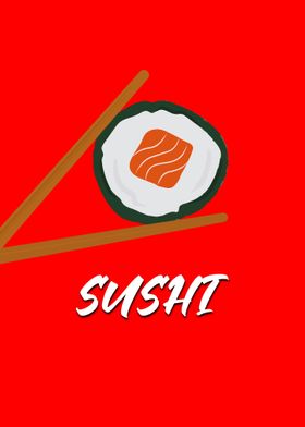 Sushi Wall Art Decor