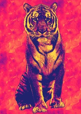 TIGER POSTER ARTWORK