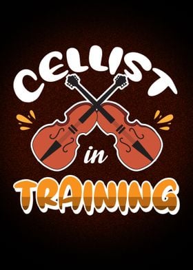 Cellist In Training