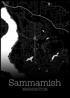 Sammamish Washington map