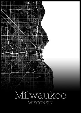 Milwaukee Wisconsin map