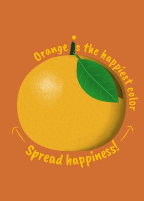 The Happy Color Orange