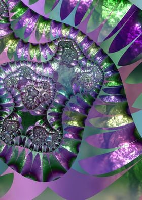 Sparkly Jewel Tone Fractal