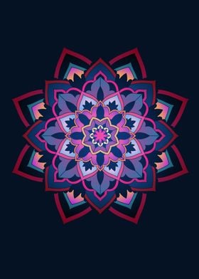 Flower Mandala Art
