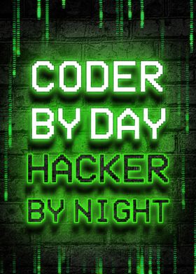 Hacker by night programmer