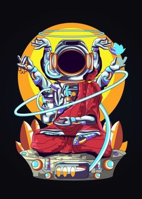 Buddha Astronaut