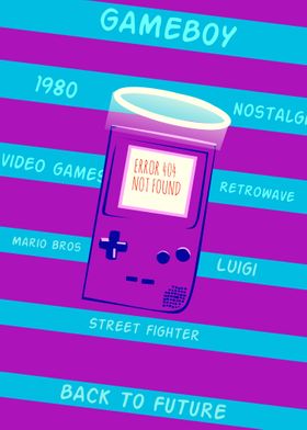 gameboy retrowave