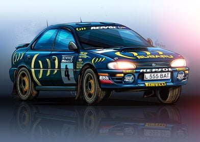 Colin Mcrae Subaru WRC