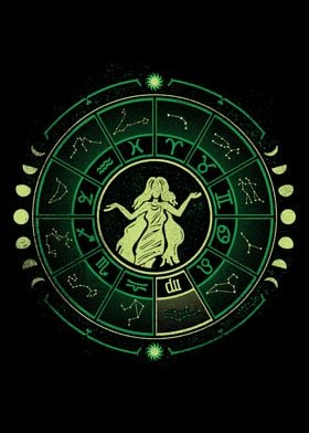 Zodiac Star Sign Virgo