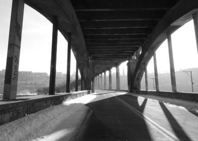 Snowy Bridge