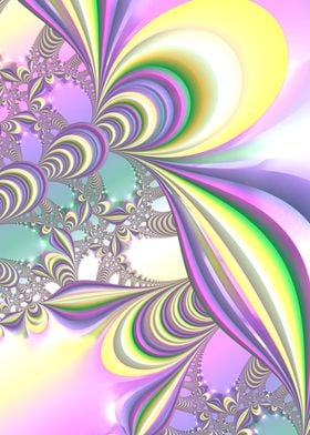 Colorful Groovy Fractal