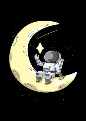 Astronaut Moon