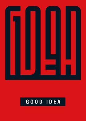 Good Idea Typography 