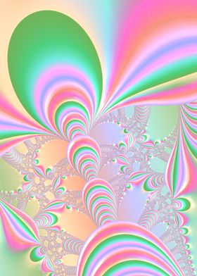 Vibrant Trippy Fractal