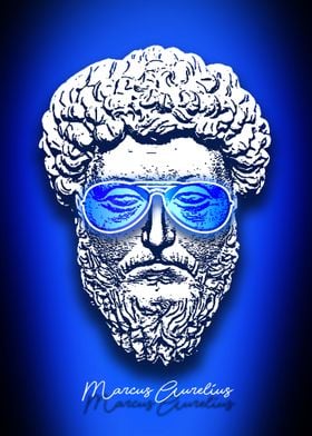 Marcus Aurelius cool neon