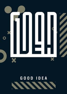 Good Idea Typography 