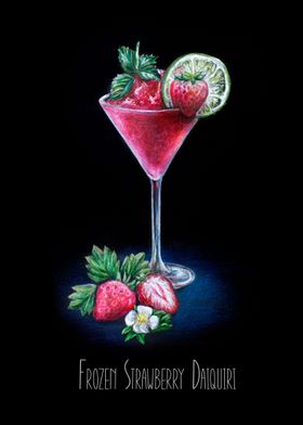 Frozen Strawberry Daiquiri