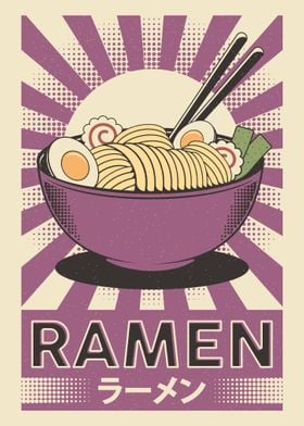 Vintage Ramen Noodle Sign