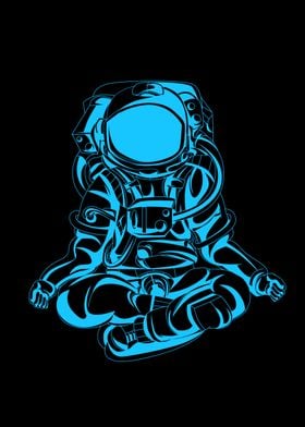 Neon Spiritual Astronaut