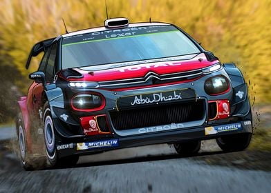 Citroen C3 WRC Artwork