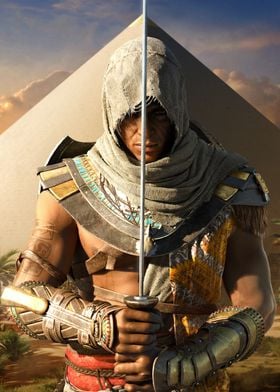 Poster Assassins Creed Origins - Bayek, Wall Art, Gifts & Merchandise