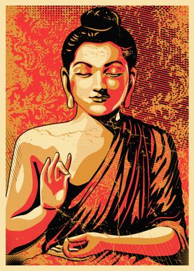 Buddha Retro