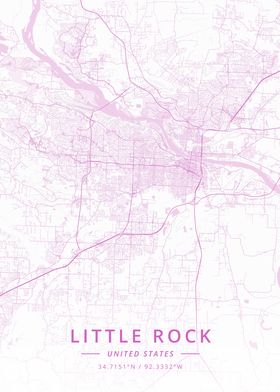Little Rock United States Poster By Designer Map Art Displate 45fa3a3df4cda51a4bddebe73e3a67bd C84db0bd88a510978a24b46d33e6eb98
