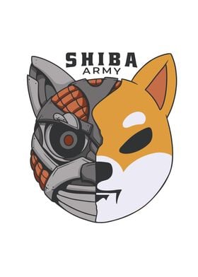 Shiba dog robot