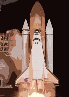 Spaceshuttle Space