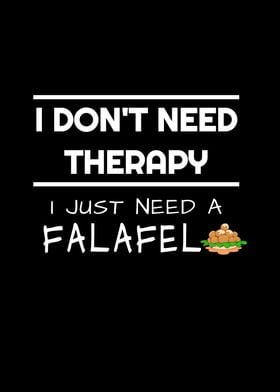 No Therapy Just A Falafel