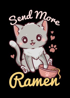 Cat Ramen Anime