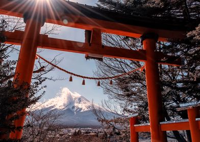 On the way to Chureito