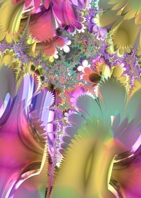 Groovy Colorful Fractal