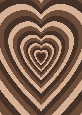 70s Chocolate Heart