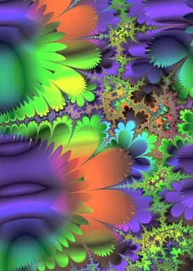 Colorful Vibrant Fractal