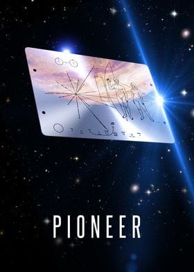 Pioneer 10 metal plaque