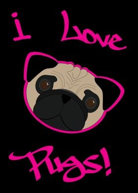 I love Pugs