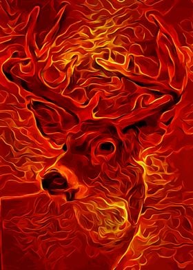 Deer Burning