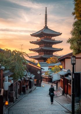 Sunset Pagoda