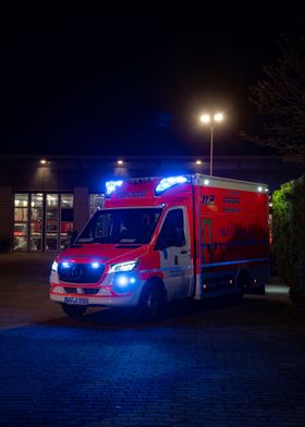 Rettungswagen RTW Einsatz