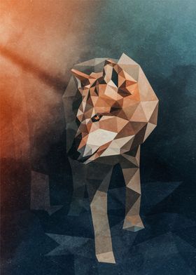 Low Poly Wolf