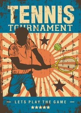 Retro Tennisman