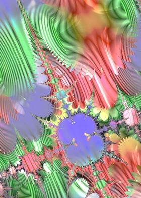 Colorful Groovy Fractal