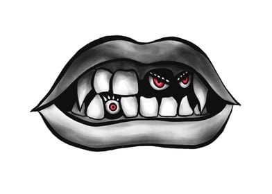 Vampire Lips And Monsters