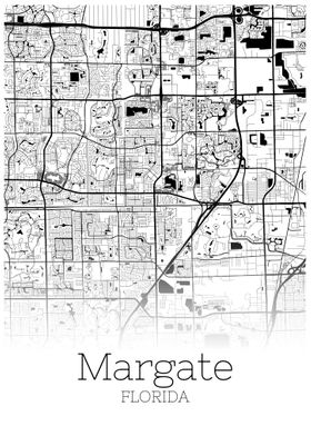 Margate Florida map