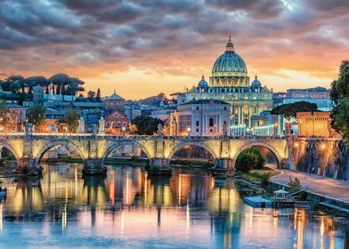Rome Sunset