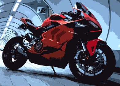 Ducati Panigale Motorcycle