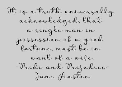 Pride and Prejudice