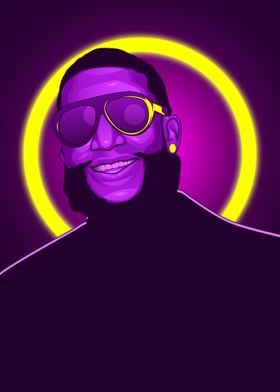 Gucci Mane Tattoos American Rapper Trap Wall Indoor Room Poster - POSTER  20x30