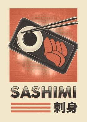 Sashimi Retro Food